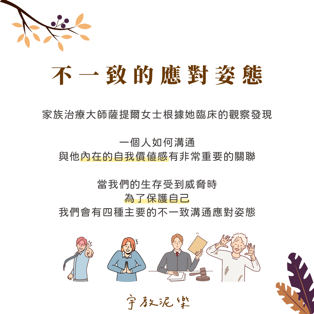 四種不一致的應對姿態